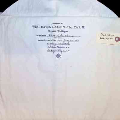 Edward Erickson MM Apron