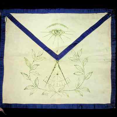 Apron: PGM James McCormack, GM: 1922-1923, In Union Star Lodge #198, Newtonards, Ireland.