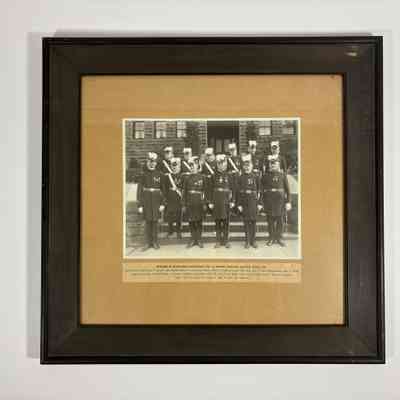 Photograph: Officers of Bethlehem Commandery No. 19, Knights Templar, Seattle, Wash 1921.