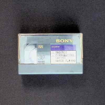 Tape Cassette: for cornerstone laying of Tacoma Firestation #16 (3/5/1999)