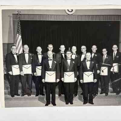 Photograph: Possibly Lincoln Park Chapter No. 56 R.A.M (c.1960)