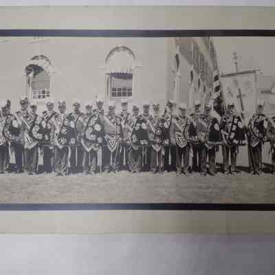 Panorama: DeWitt Clinton Commandery KT No. 1, Reno, NV (1912)