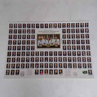 Poster: Most Worshipful Grand Lodge of Free & Accepted Masons of Washington (2014-2015)