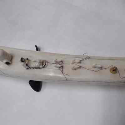 Walrus Tusk: Featuring an Inuit sled team. From Tacoma Lodge No. 22
