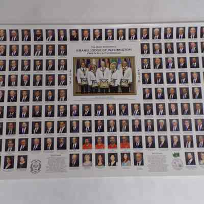 Poster: Most Worshipful Grand Lodge of Free & Accepted Masons of Washington (2015-2016)