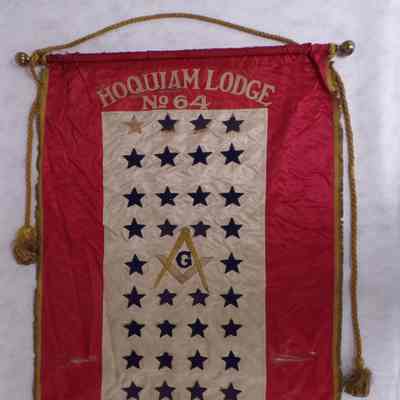 Banner: Hoquiam Lodge No. 64, 20th century