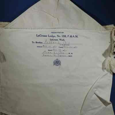 Albert L. Cain Apron