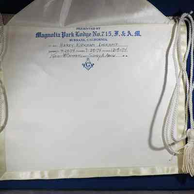 Harry K Loskamp Apron