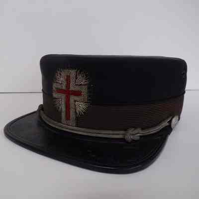 Cap: York Rite, belonged to Edward R. West of Aberdeen Lodge No. 52