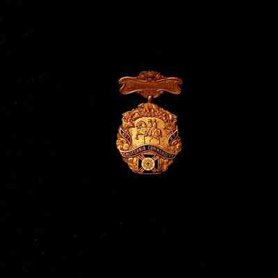 Medallion: Gold. "No.1 KT California Commandery, San Francisco 1904"