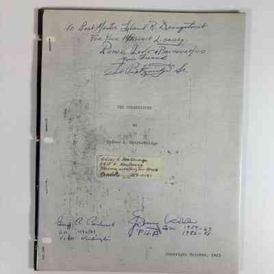 Document: Poem and forward by author. "The Cornerstone" by Sidney A. Breckenridge (1983)