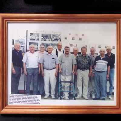 Photograph: Framed. 11 PGMs at event hosted by Richland 283 (2001)