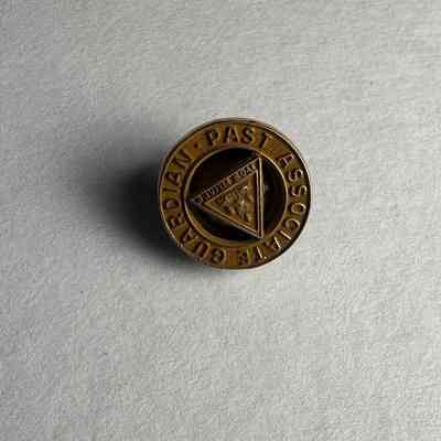 Pin: Job's Daughters. "Past Associate Guardian." Belonged to PGM James O. Wood.(c. 1999) No back.