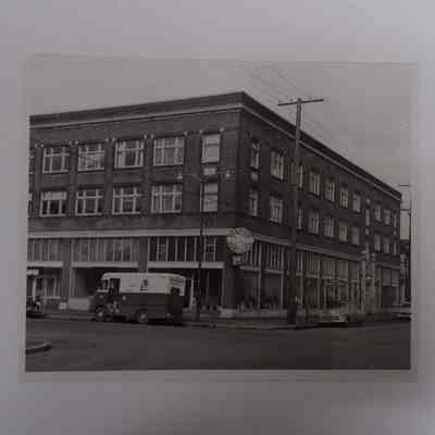 Photograph: Framed. Masonic Building, Hoquiam, WA c. 1950