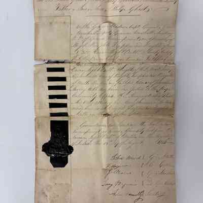 Certificate: Knights Templar certificate issued to James Welsh from Ireland (1814)
