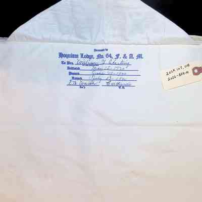 William G. Eherting Apron