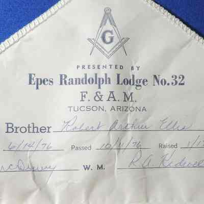 Robert A. Ellis Apron