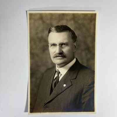 Photograph: Past Grand Master Alonzo E. Emerson. (c. 1919)