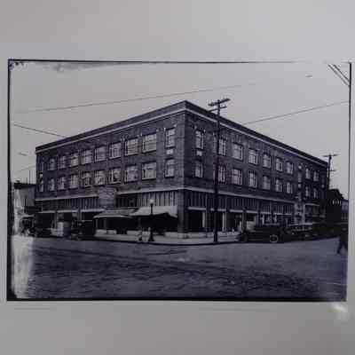 Photograph: Framed. Masonic Building, Hoquiam, WA c. 1915