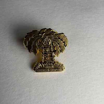 Pin: Palm Tree. "Tampa Shriners/Hospital" Donated by PGM James O. Wood (c.1999)