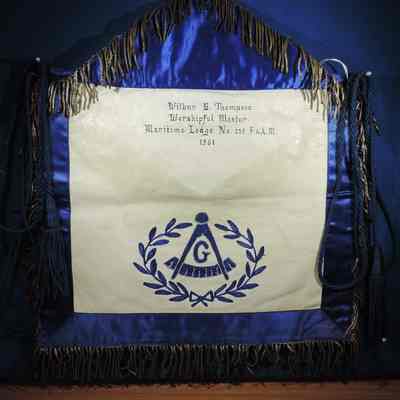 Wilber B. Thompson PM Apron