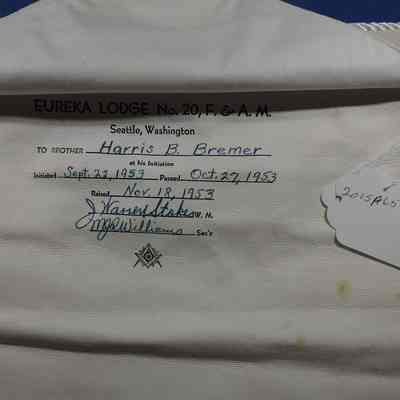 Harris B. Bremer Apron