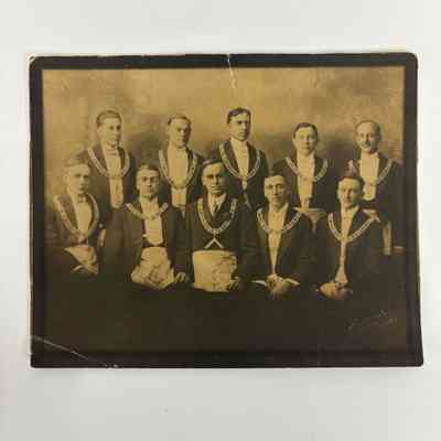 Photograph: Members of Century Lodge No. 208. Seattle, Washington, (c. 1910)