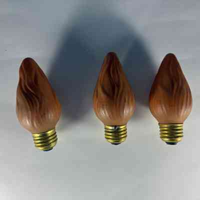 Three Light Bulbs: Likely used as lesser lights. c. 1950