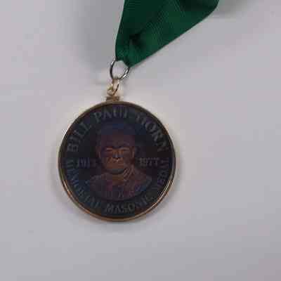 Medal: "Bill Paul Horn Memorial Masonic Medal/1913-1977"