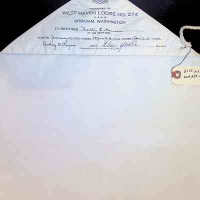 Walter E. Hansen MM Apron