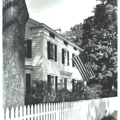 John Husted House, 1834 , was listed as John Halstead House