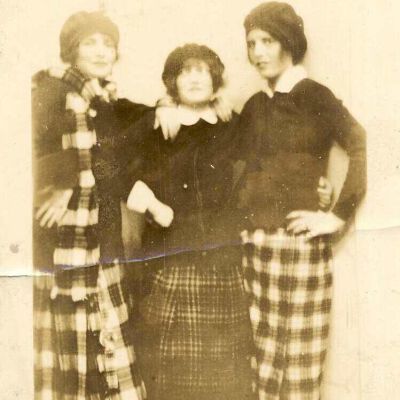 Three unknown women