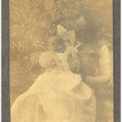 unidentified woman holding baby