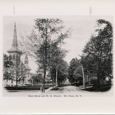 Main Street and M.E. Church, Mt. Kisco, NY
