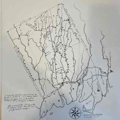Copy of Map of Township of Greenwich 1757-1773