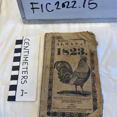 Almanac Printed and Published by J.W. Bell