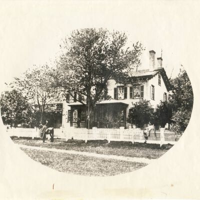 Old Lounsbery House, circa 1867