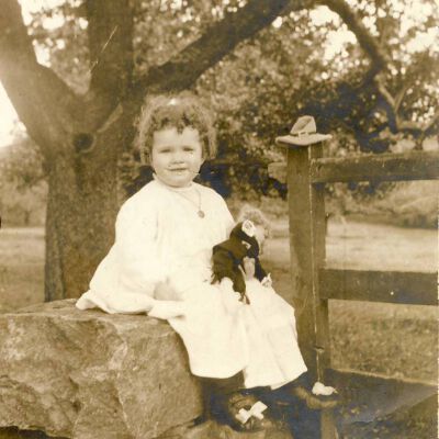Hope Lewis Bedell as a child