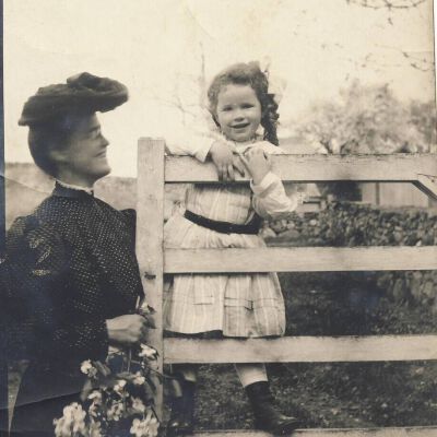 Hope Bedell and her mother, Phebe Lewis