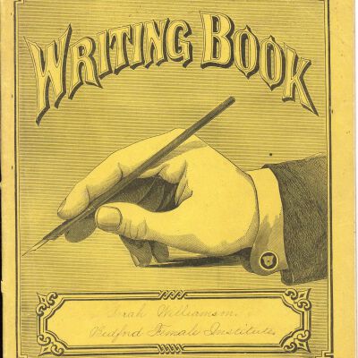 Writing Book of Sarah Williamson, Bedford Female Institute, 1877-78