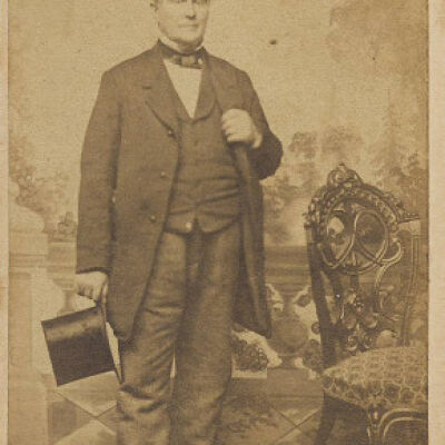 An unknown man
