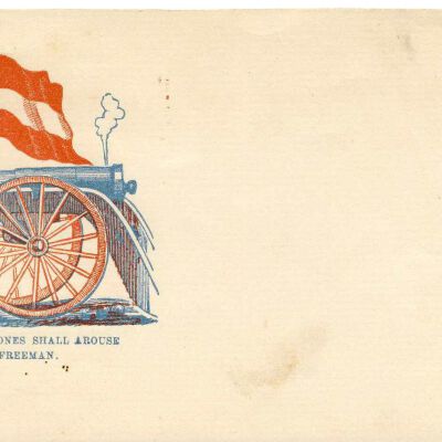 Front Portion of a Patriotic Cover