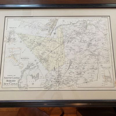 Map of North Castle, Bedford and New Castle