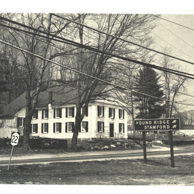 Historical Hall showing 1861 graveyard in back