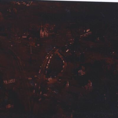 Aerial view of the Bedford Green