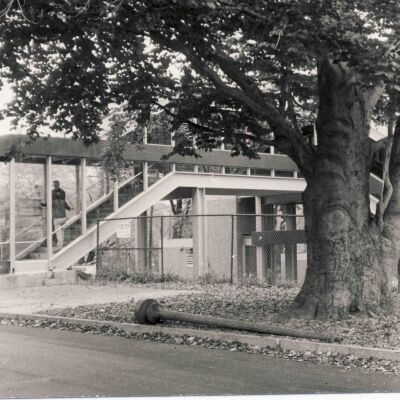 The Katonah Train Station after Electrification, 1986