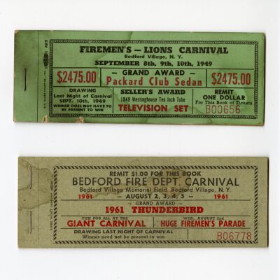 Two Bedford Carnival Tickets