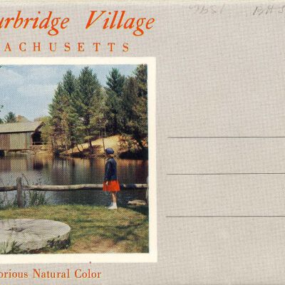 Postcard book of Old Sturbridge Village, Massachusetts