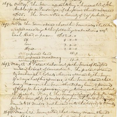 Historical Memoranda of the Town of Bedford