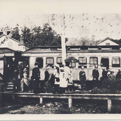 Old Katonah Station Platform
